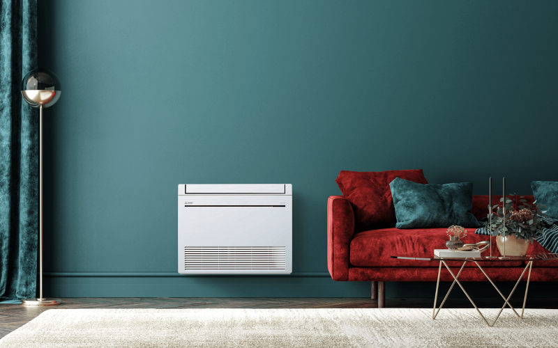 Les avantages d'une climatisation console Mitsubishi Electric installée dans un appartement à Goussainville