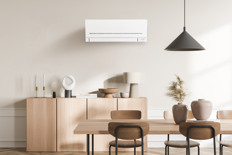 La climatisation murale Mitsubishi Electric : une solution discrète et efficace pour faire respirer votre logement à Goussainville